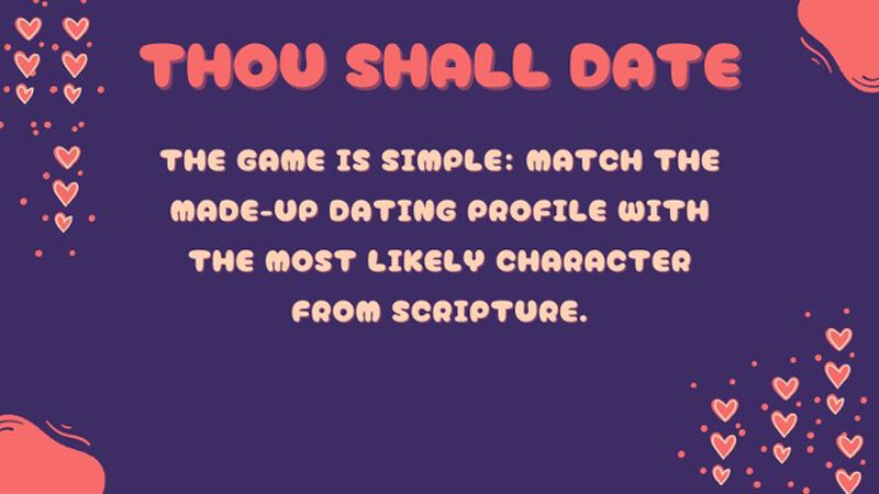 Thou Shall Date